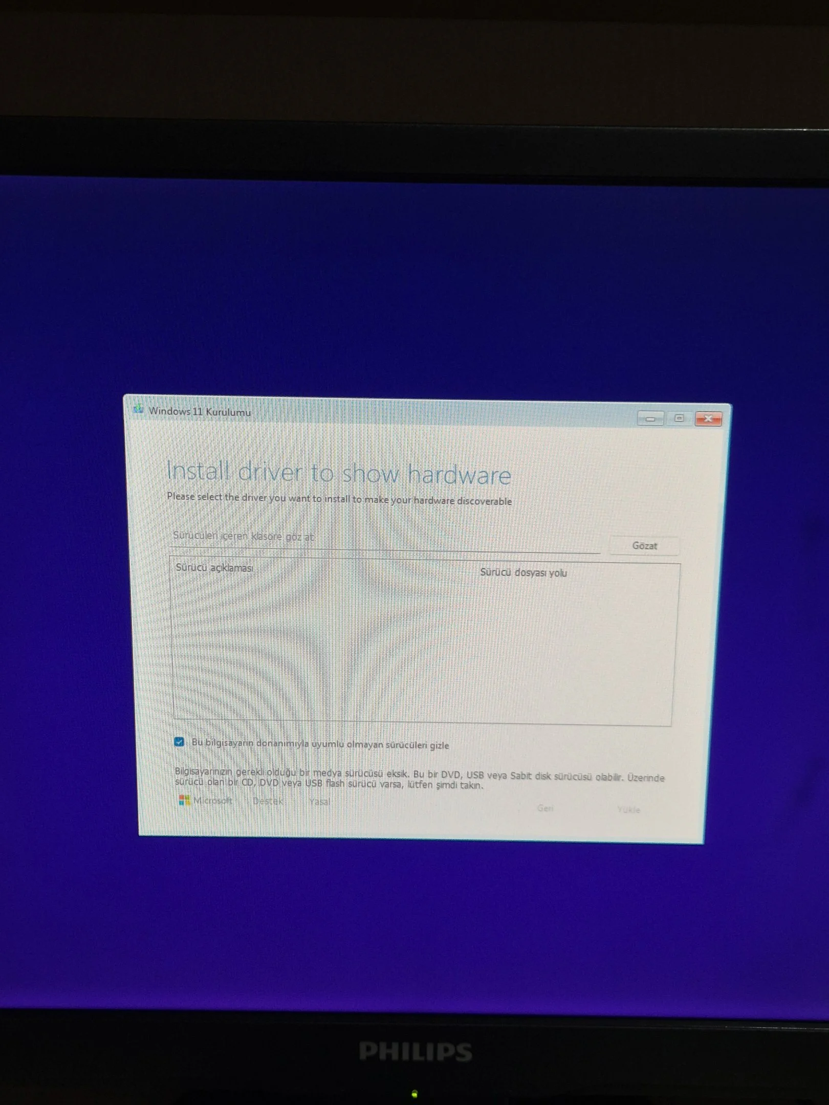 Windows 11 "Install driver to show hardware" hatası | Techolay Sosyal