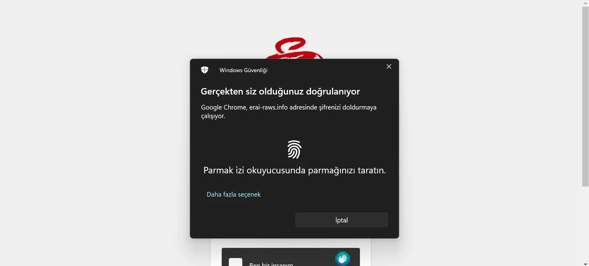 Chrome'da Windows Hello'yu kapatmak güvenli mi? | Techolay Sosyal