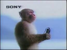 Vintage Old 1980's Sony Walkman Monkey Commercial - YouTube