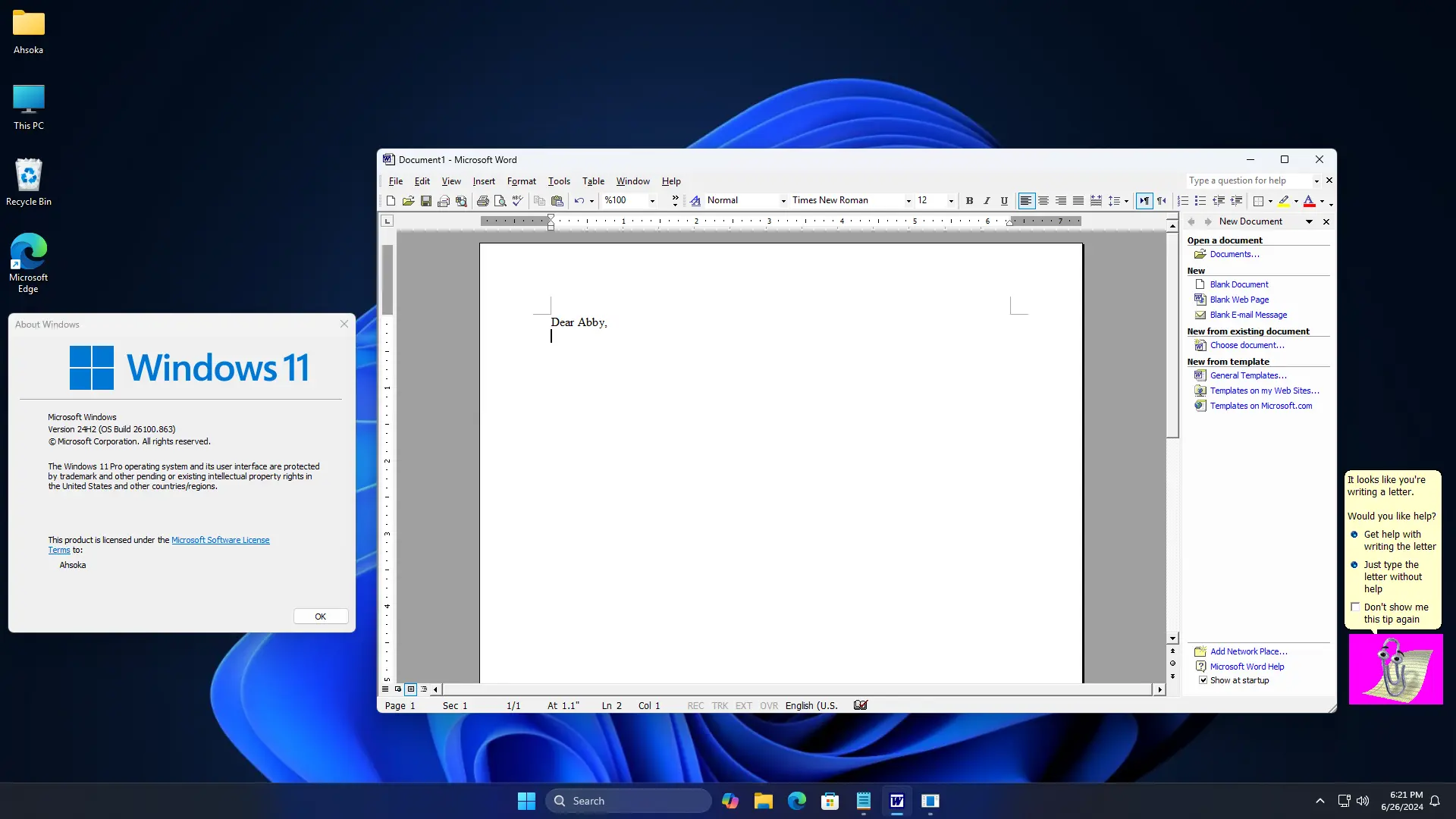 Windows 11 24H2'de Office XP sorunsuz çalışıyor! | Techolay Sosyal